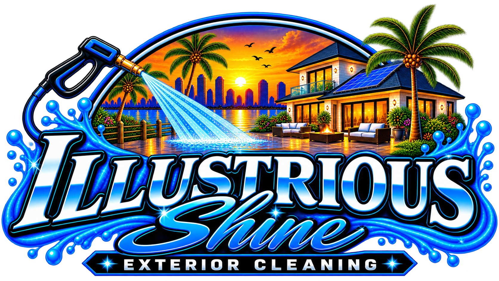 Illustrious Shine Exterior Cleaning logo